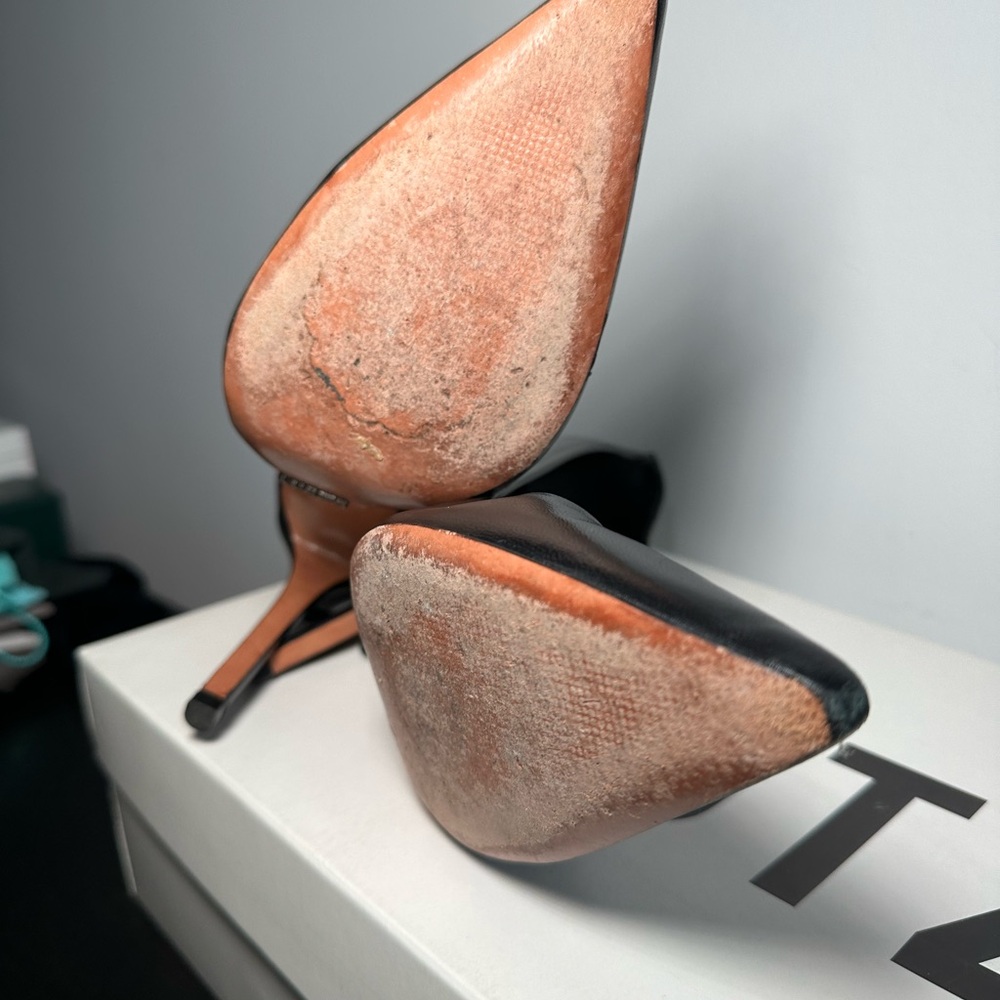 SCHUTZ LOU HIGH STILETTO BLACK PUMP - Picture 5 of 17